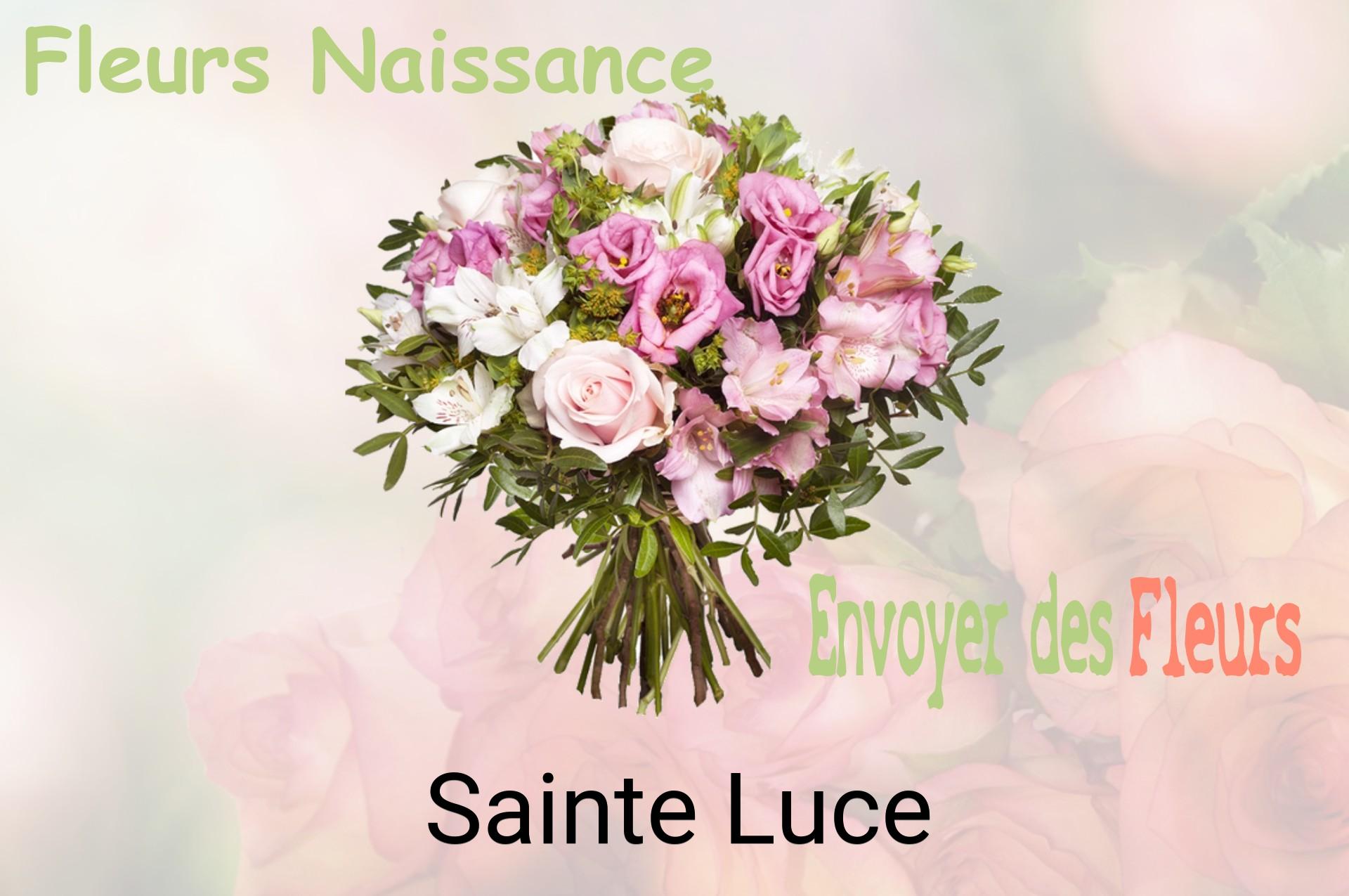 Bouquet de fleurs de naissance livré à Sainte-Luce