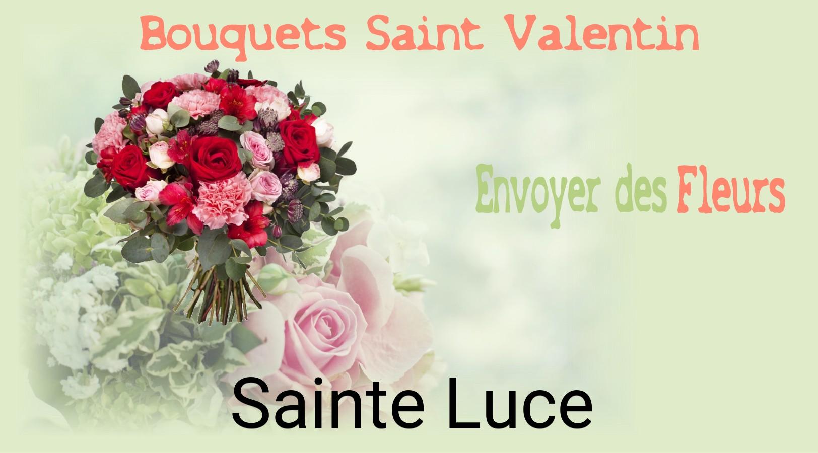 Roses de Saint-Valentin livrées à Sainte-Luce