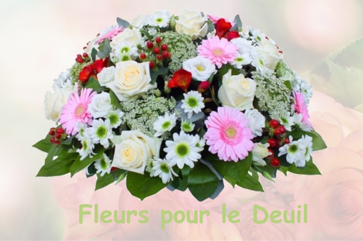 fleurs deuil SAINTE-LUCE